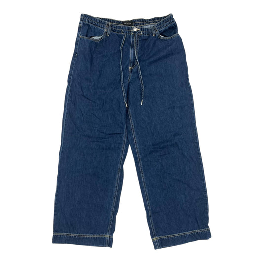 Jeans Wide Leg By Free Assembly In Blue Denim, Size:12