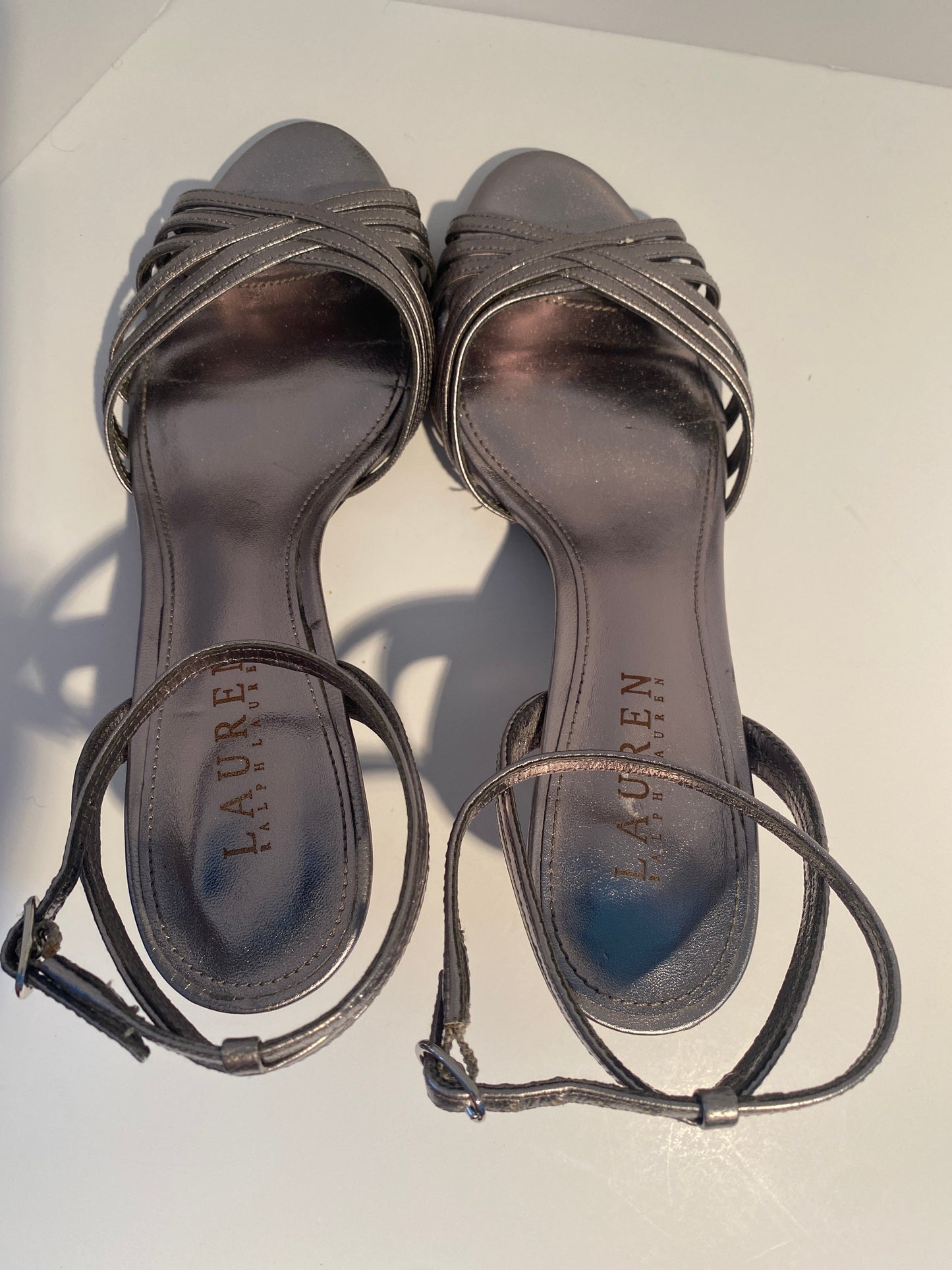 Sandals Heels Stiletto By Lauren By Ralph Lauren  Size: 6