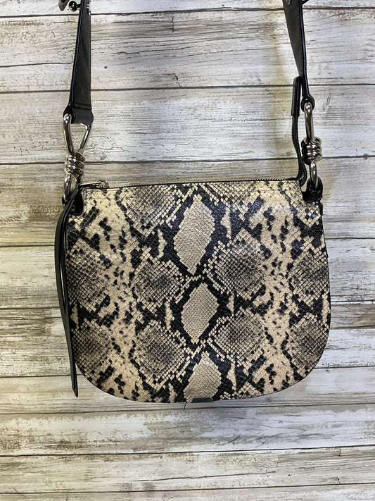 Crossbody Designer By All Saints In Snakeskin Print, Size:Small