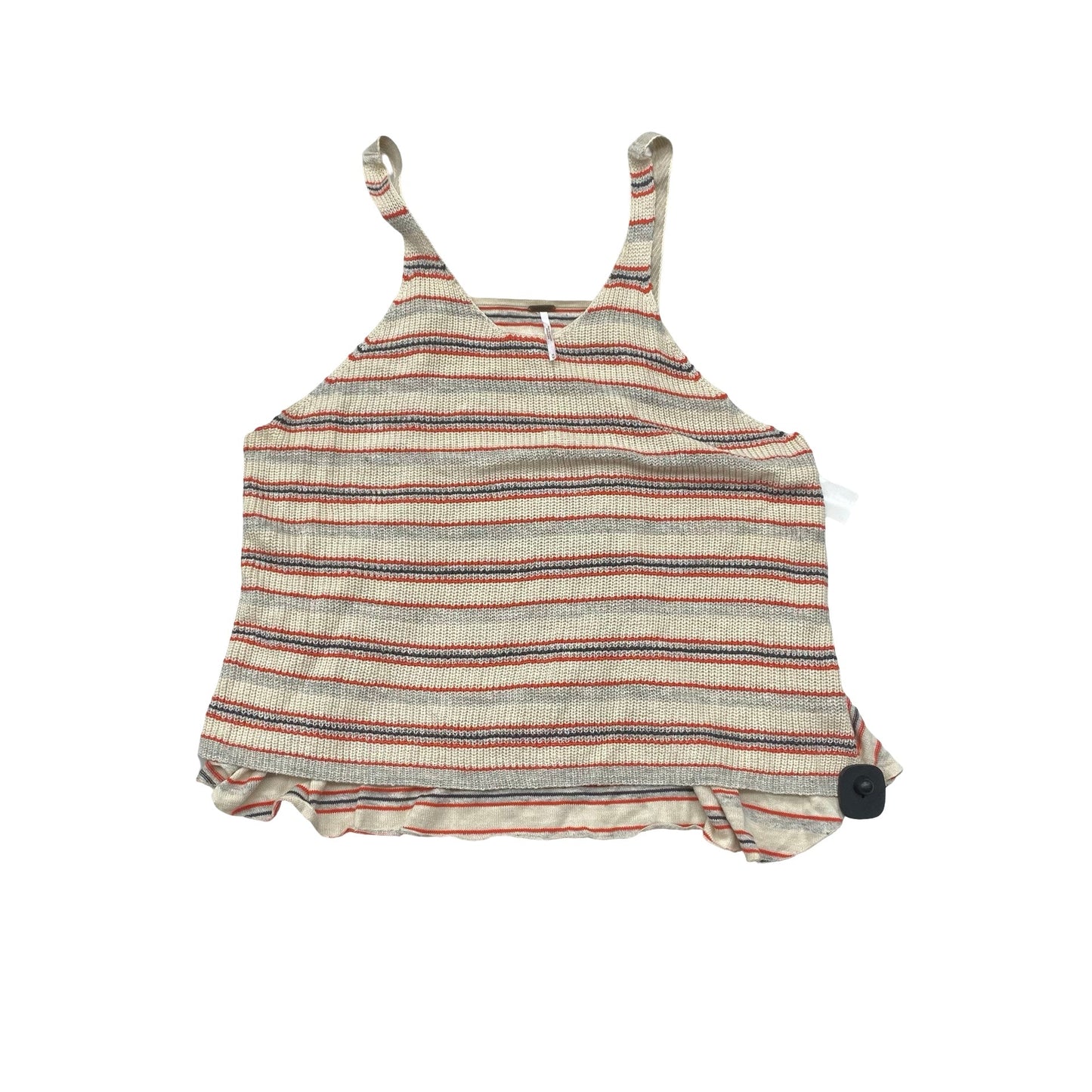Top Sleeveless By Free People In Striped Pattern, Size:M