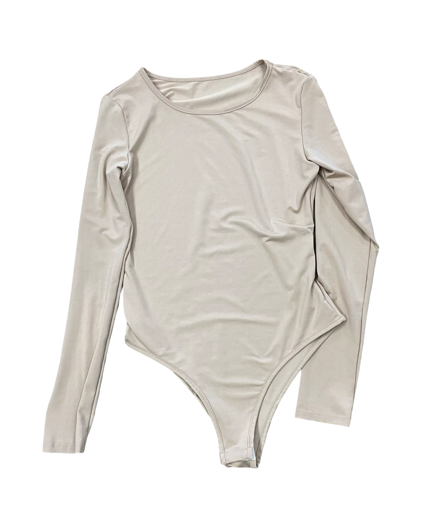 Bodysuit By Shein In Beige, Size:M