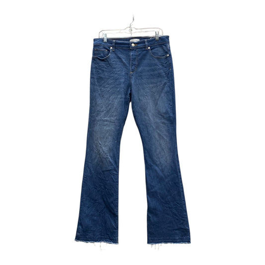 Jeans Wide Leg By Loft In Blue, Size:10