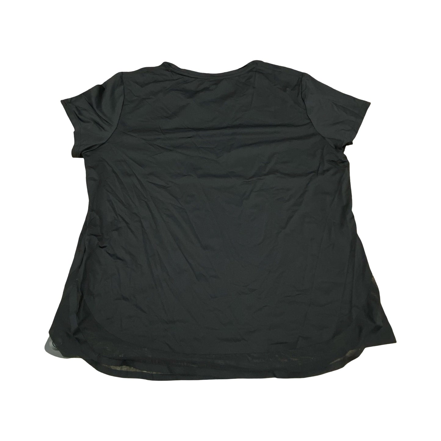 Athletic Top Ss By Athleta In Black, Size:L
