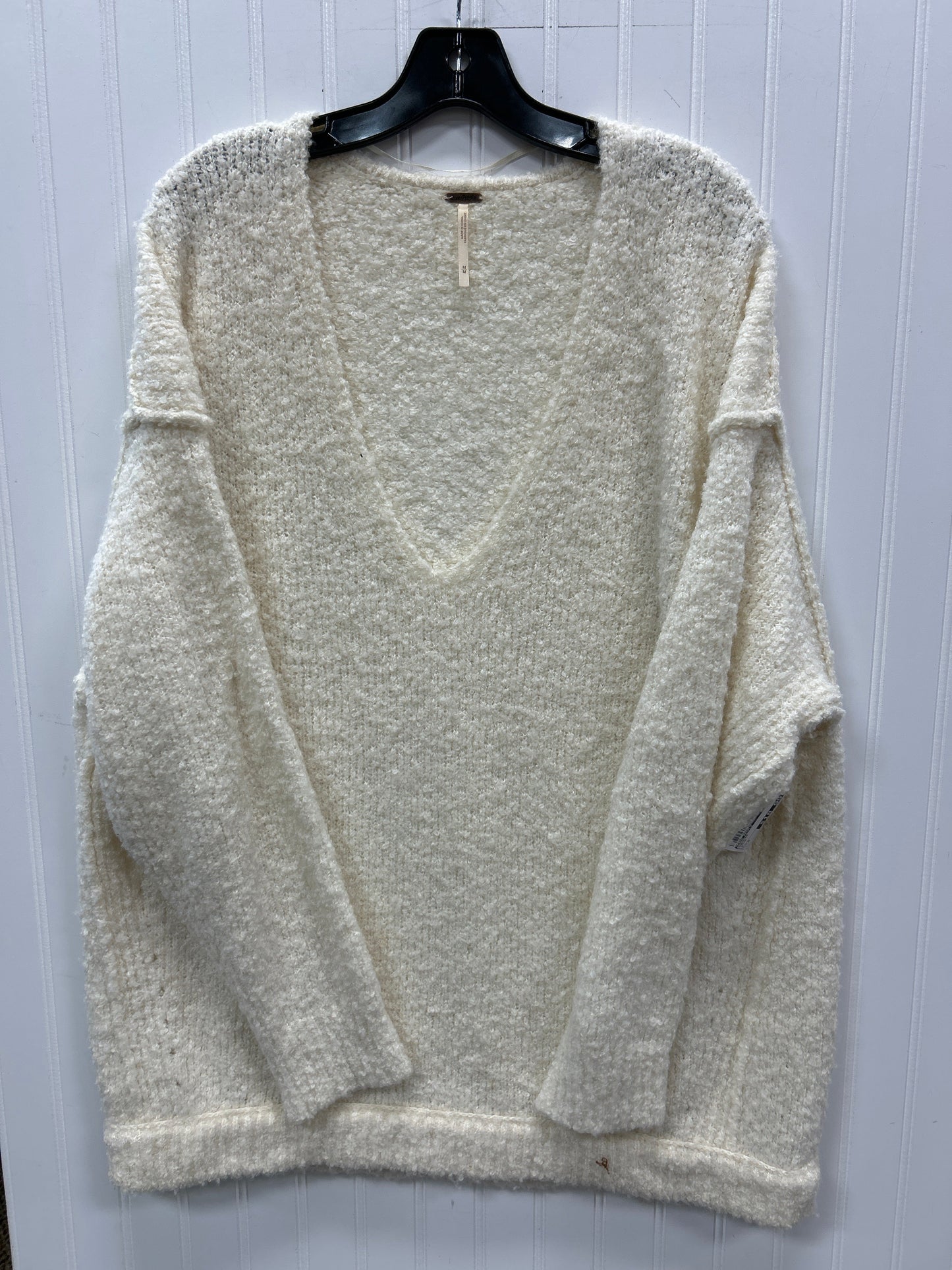 Sweater By Free People In Cream, Size:M