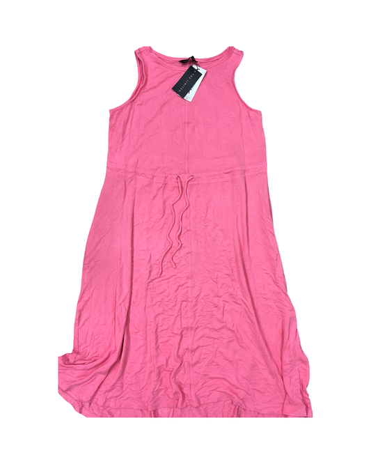 Dress Casual Midi By Limited In Pink, Size:L