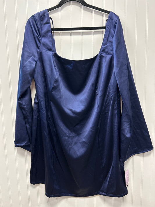 Dress Party Short By Wild Fable In Navy, Size:1X NWT