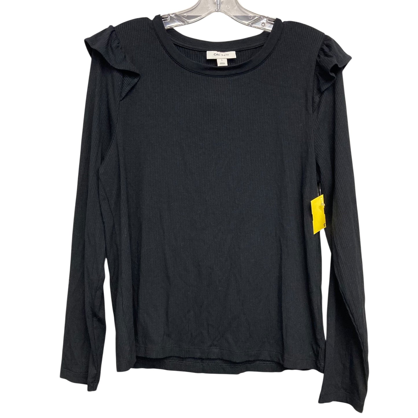 Top Ls By On 34Th In Black, Size:L