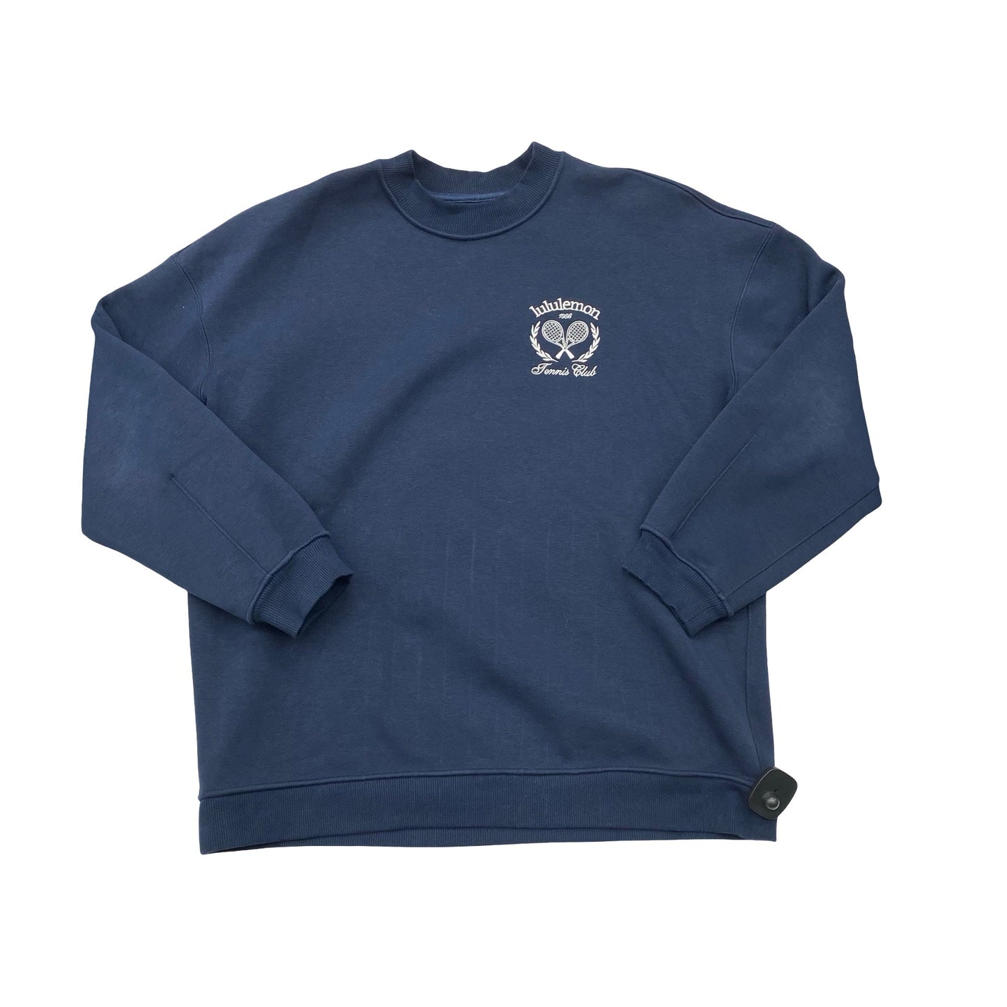 Sweatshirt Crewneck By Lululemon In Navy, Size:L