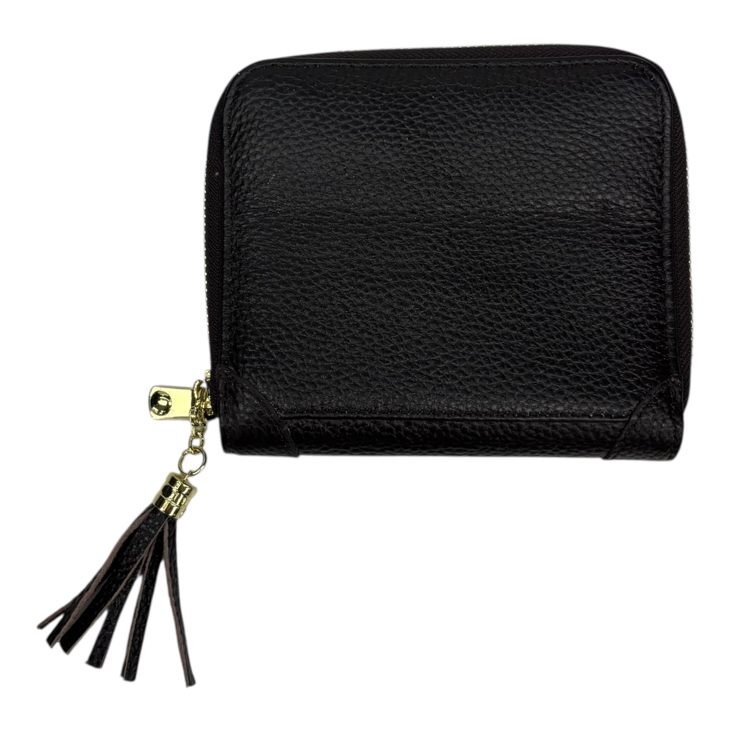 Wallet Leather By Clothes Mentor In Brown, Size:Medium