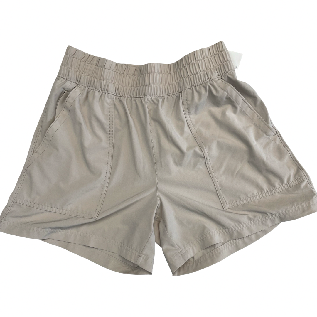 Athletic Shorts By Athleta In Cream, Size:S
