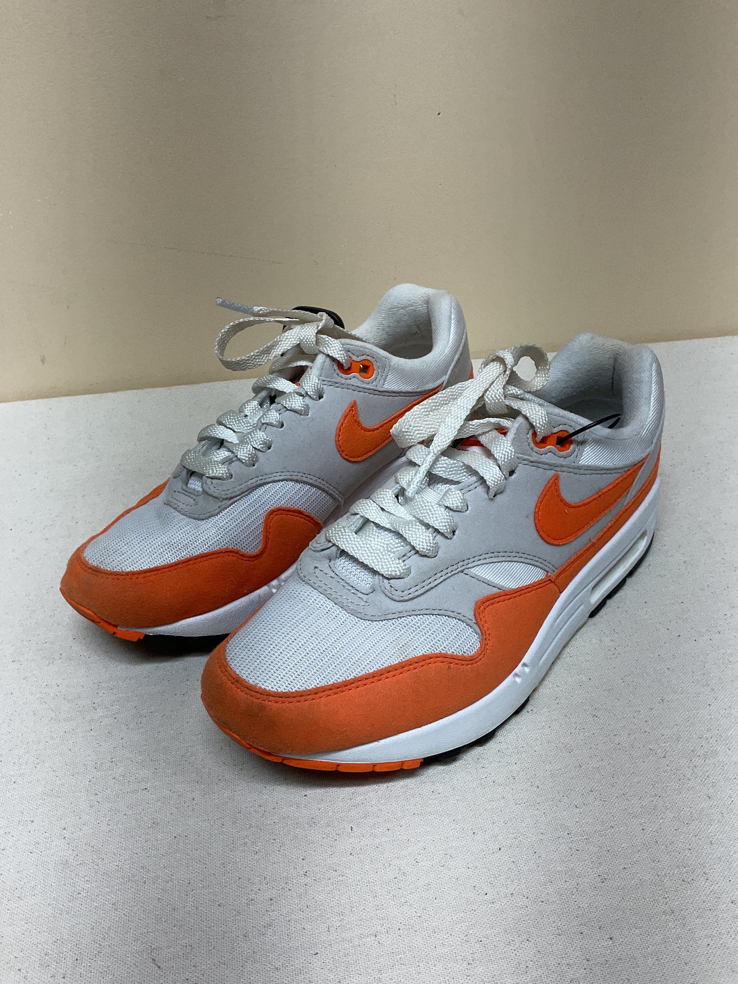 Shoes Athletic By Nike In Orange & White, Size:7.5