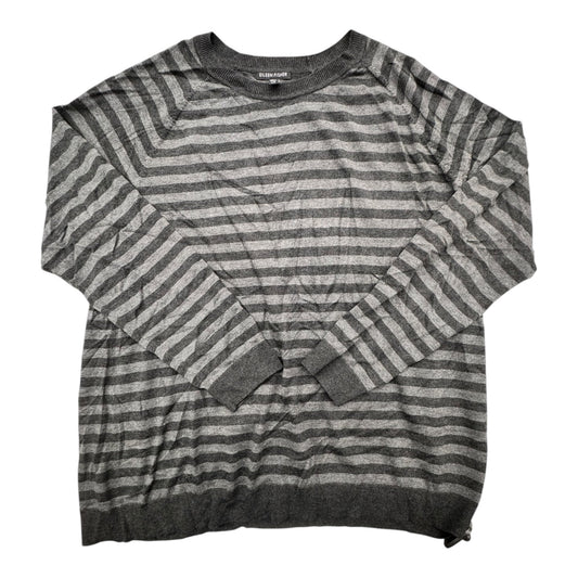 Sweater Designer By Eileen Fisher In Grey, Size:L