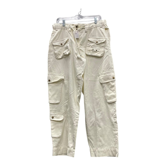 Pants Cargo & Utility By Free People In Cream, Size:14