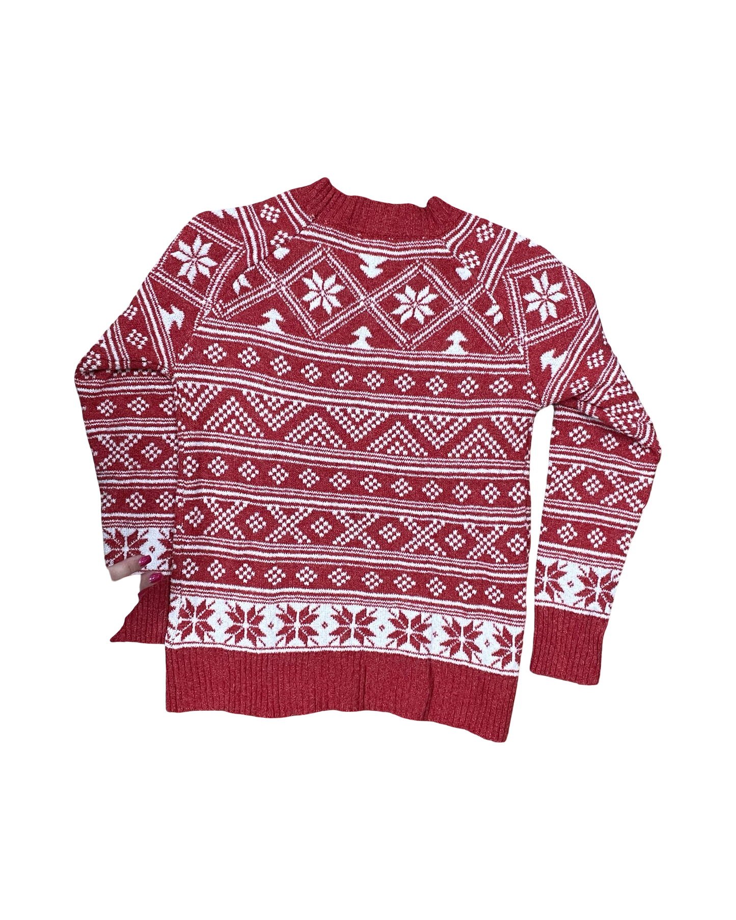 Sweater By Sonoma In Red, Size:L