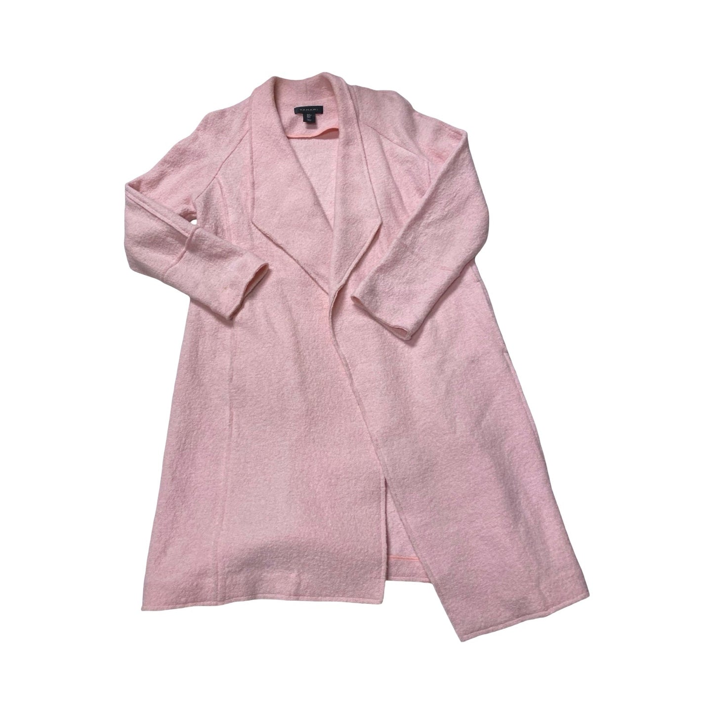 Coat Peacoat By Tahari In Pink, Size:S