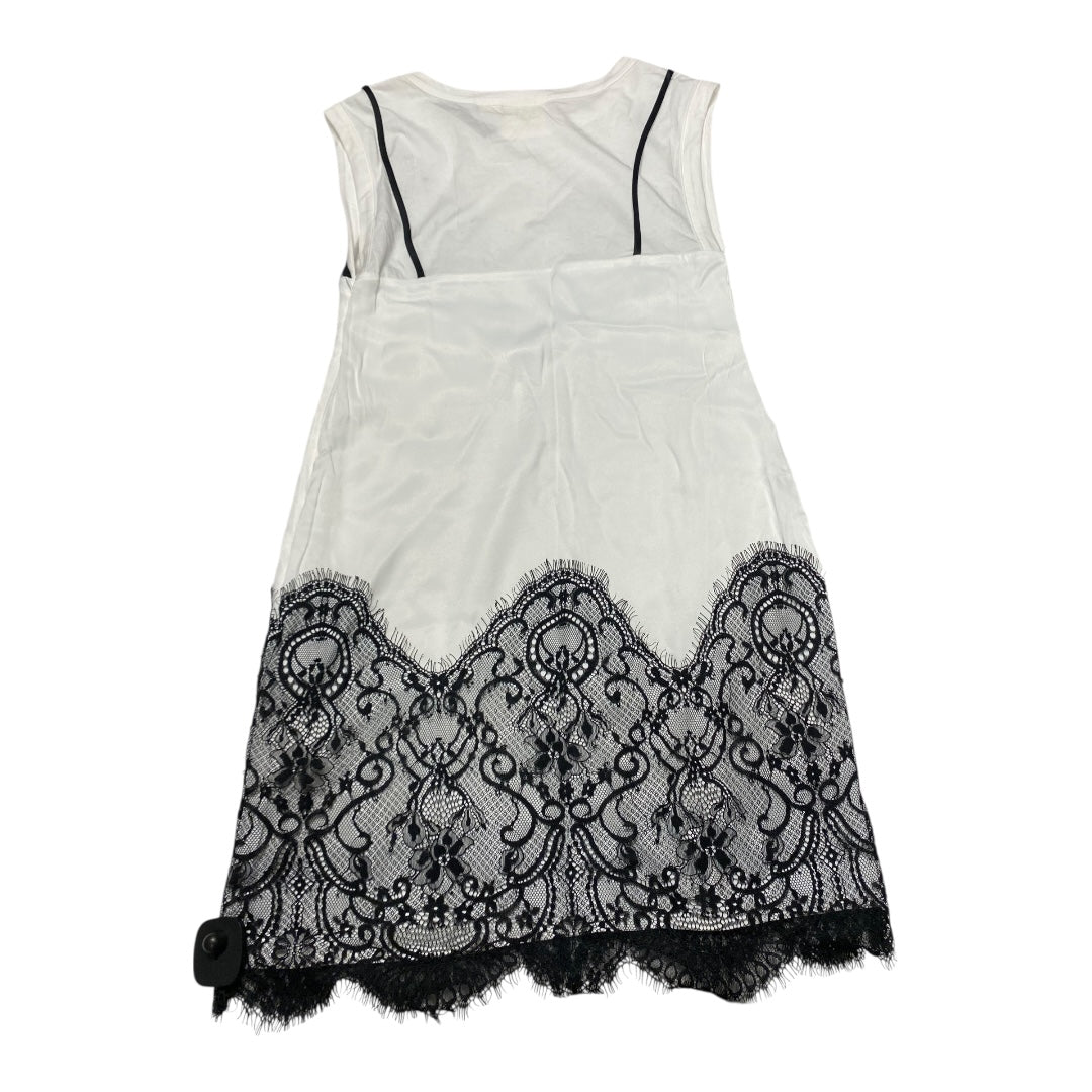 Dress Casual Short By Maeve In Black & White, Size:Sp