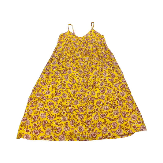 Dress Casual Maxi By Cmc In Yellow, Size:L