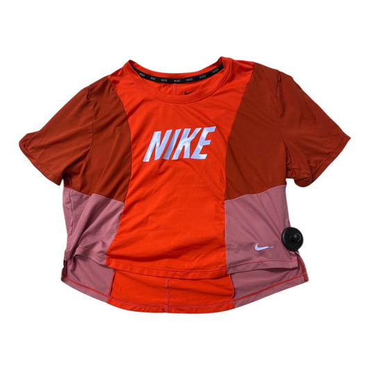 Athletic Top Ss By Nike Apparel In Multi, Size:M