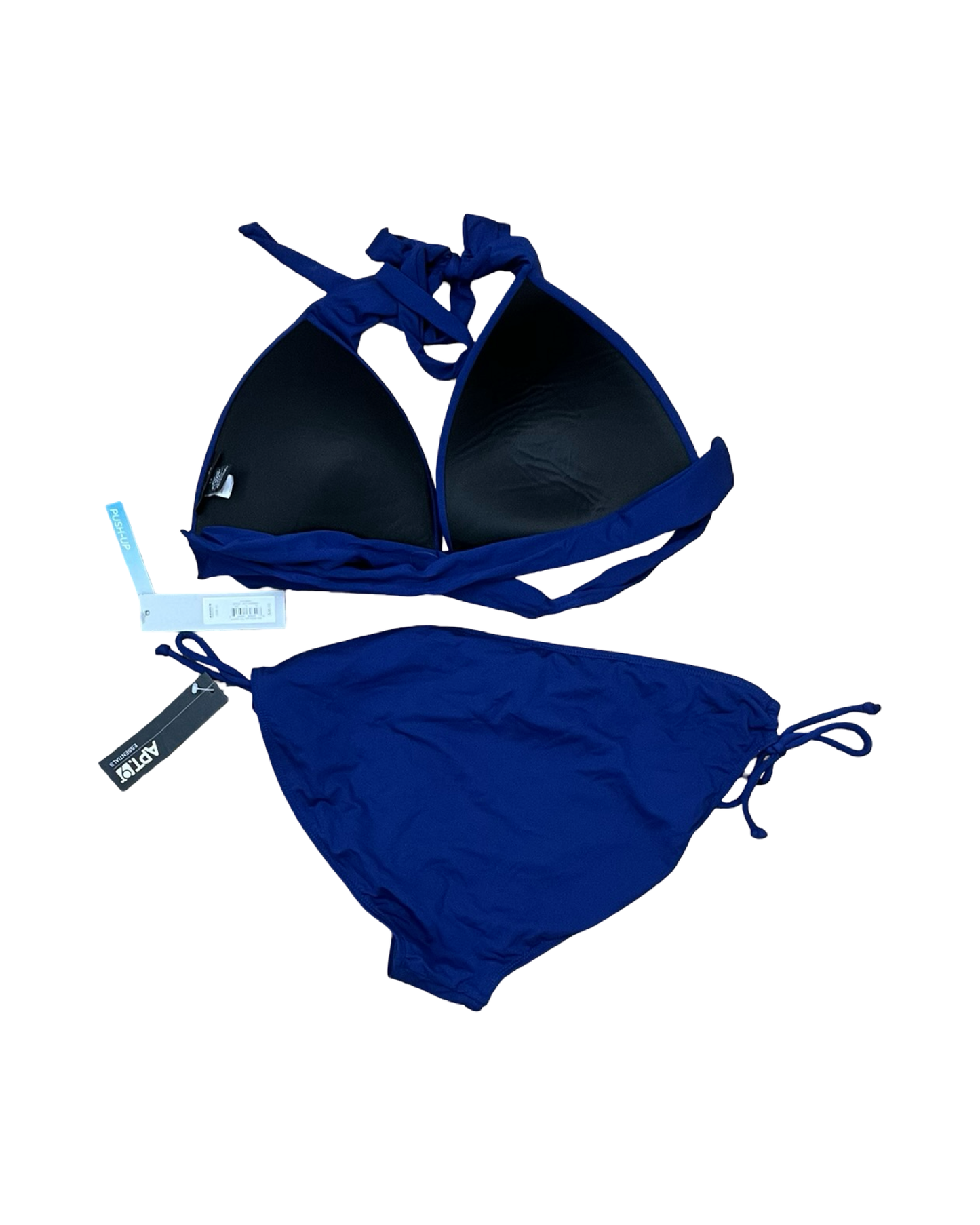 Swimsuit 2Pc By Apt 9 In Navy, Size:L