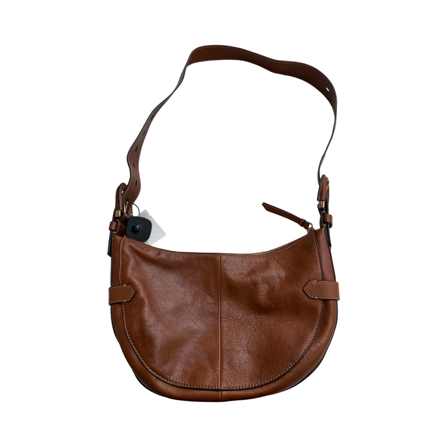 Handbag Leather By Fossil In Brown, Size:Large