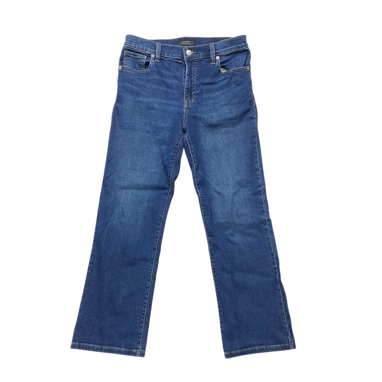Jeans Boot Cut By Banana Republic In Blue Denim, Size:4