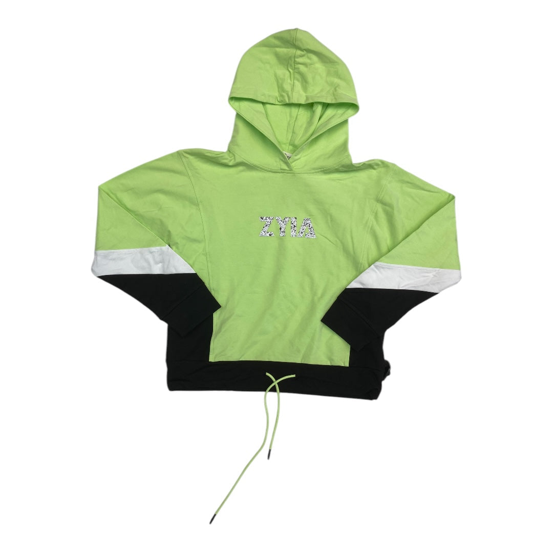 Athletic Sweatshirt Hoodie By Zyia In Multi, Size:S