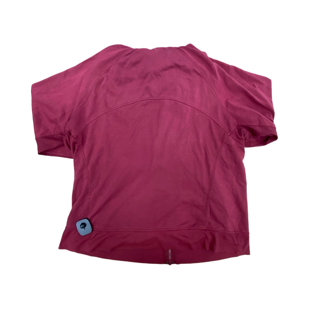 Athletic Jacket By Danskin In Red, Size:Xl