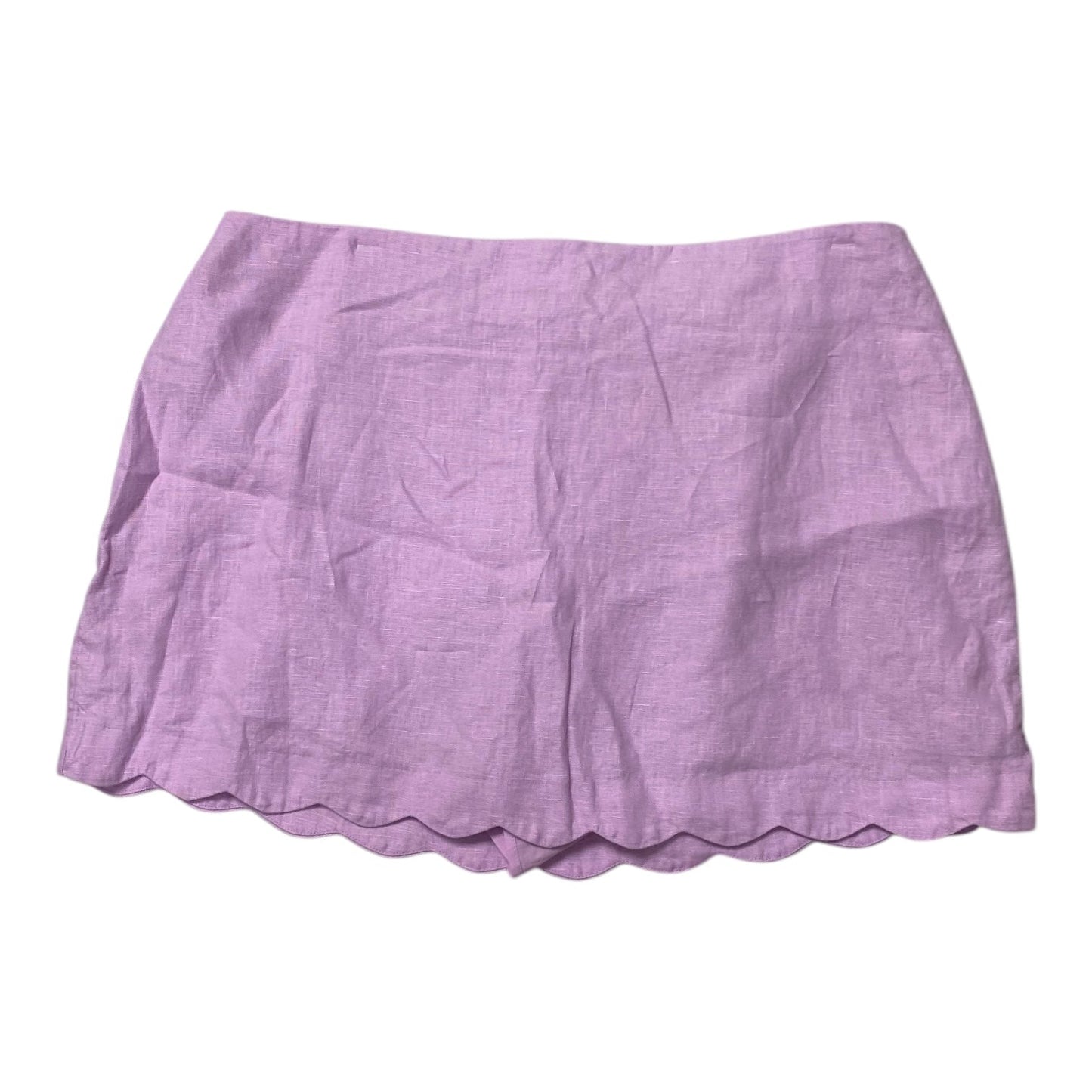 Skirt Mini & Short By Abercrombie And Fitch In Purple, Size:Xl