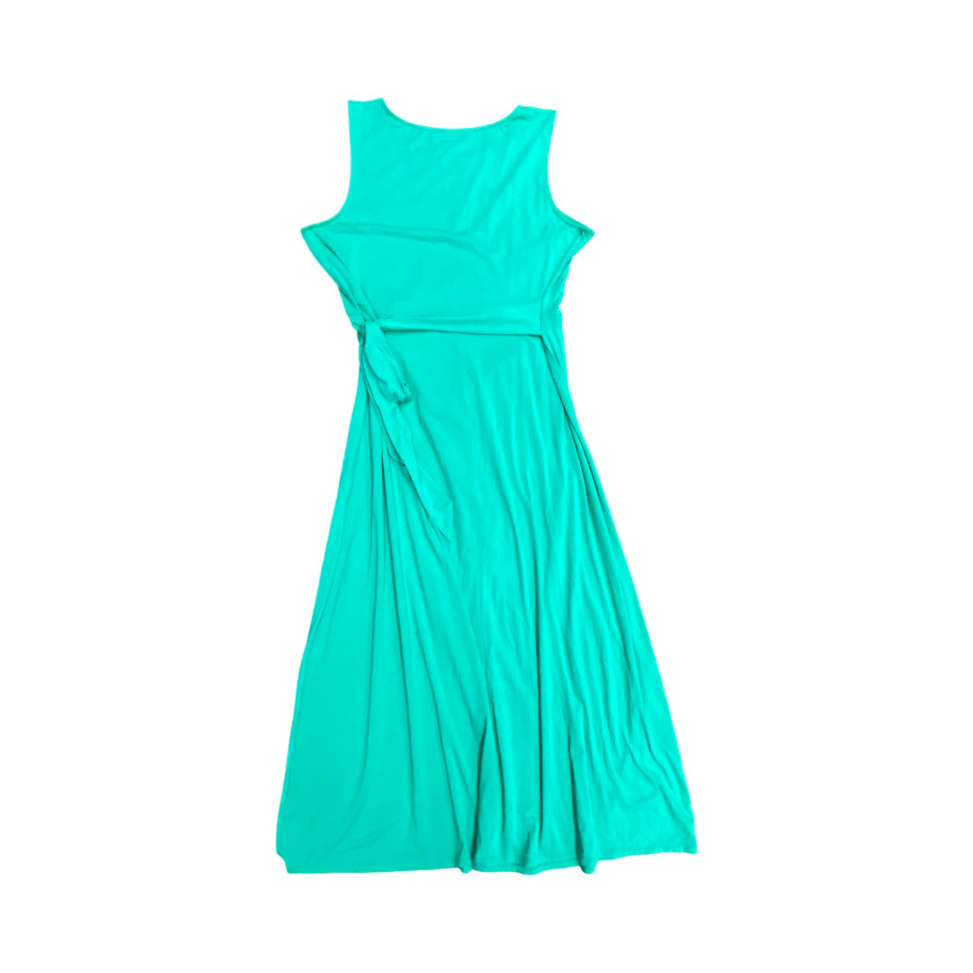Dress Casual Maxi By Lands End In Green, Size:Xl