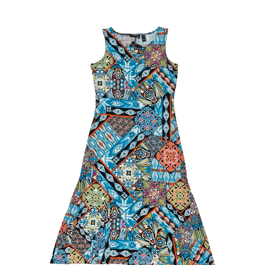 Dress Casual Maxi By Attitude In Multi, Size:Xs