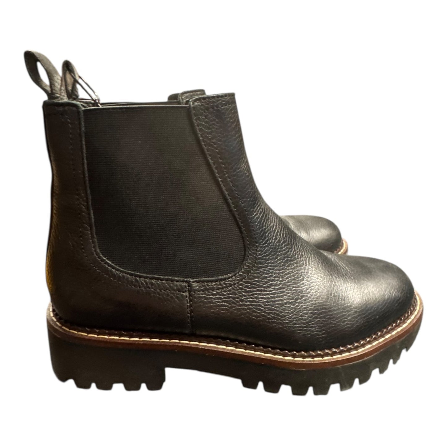 Boots Ankle Flats By Caslon In Black, Size:7