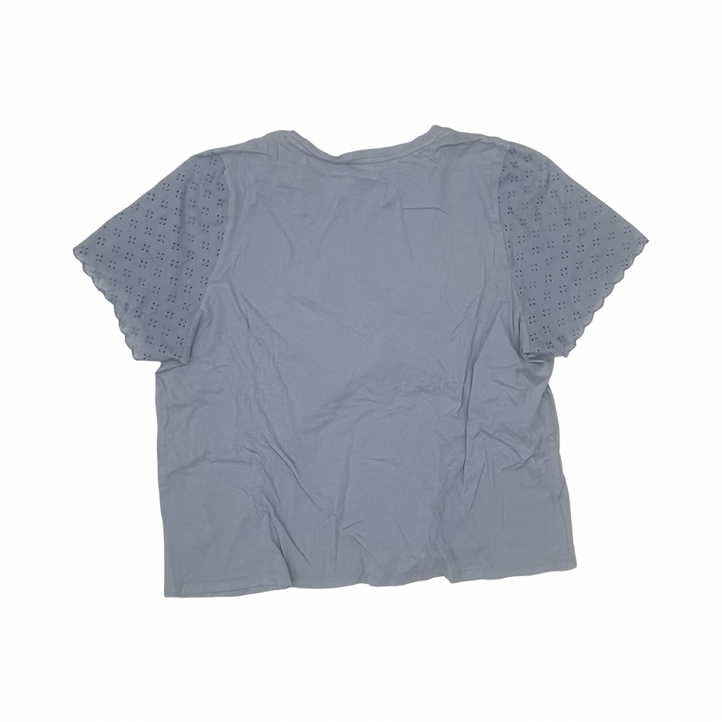 Top Ss By Andrew Marc In Blue, Size:2X