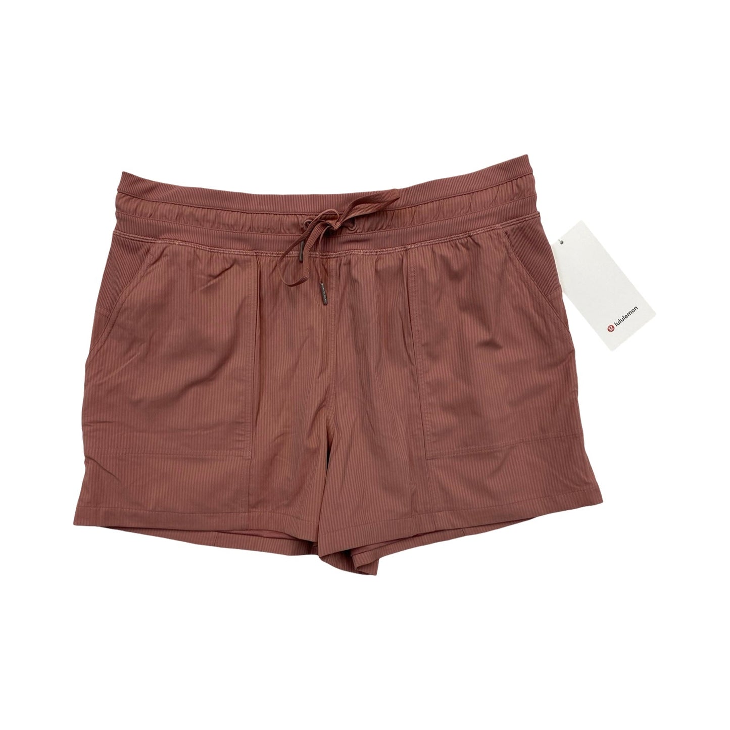 Athletic Shorts By Lululemon In Pink, Size:12