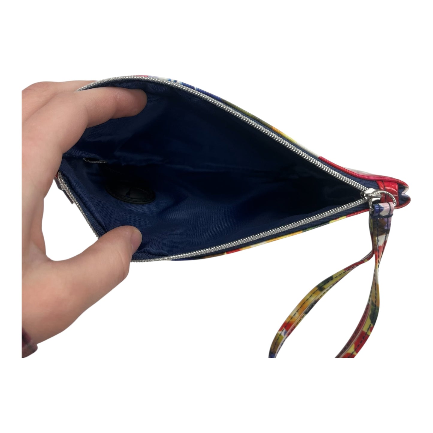 Wristlet By Clothes Mentor In Floral Print, Size:Medium