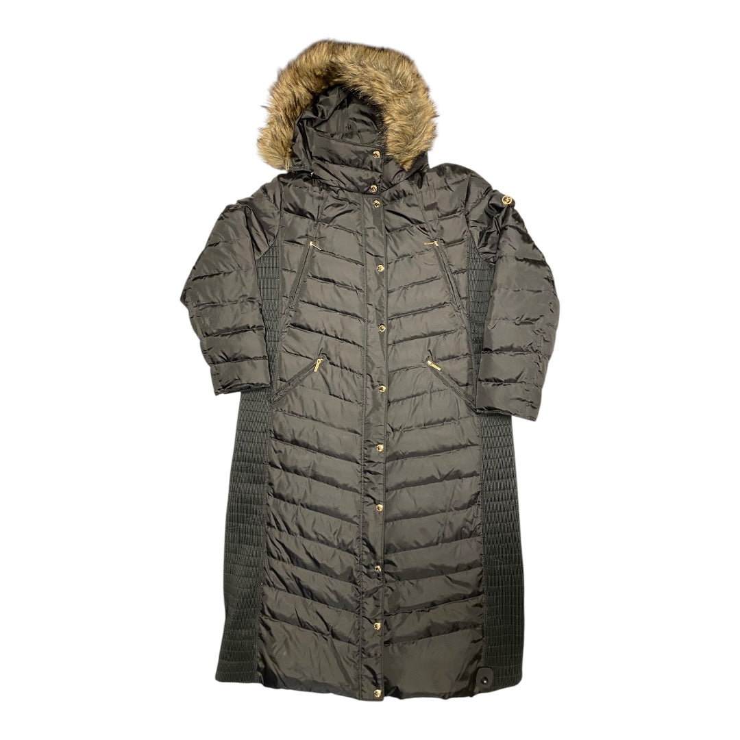 Coat Puffer & Quilted By Michael By Michael Kors In Black, Size:Xxl