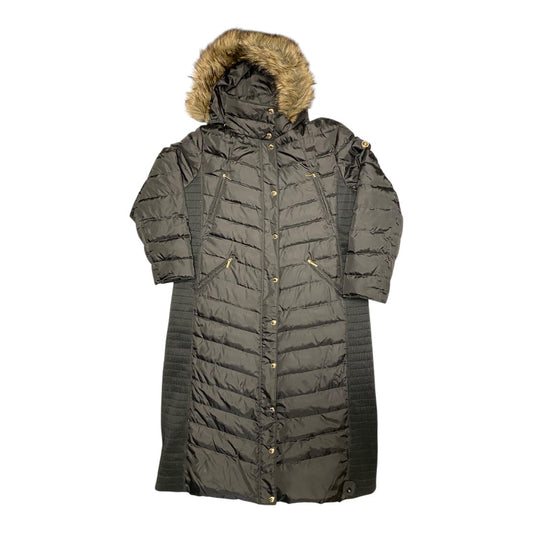 Coat Puffer & Quilted By Michael By Michael Kors In Black, Size:Xxl