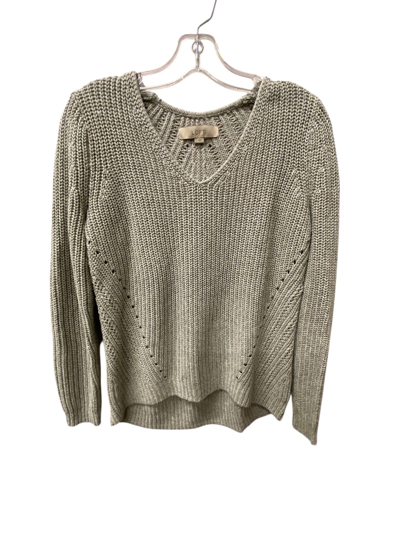 Sweater By Loft In Grey, Size:S