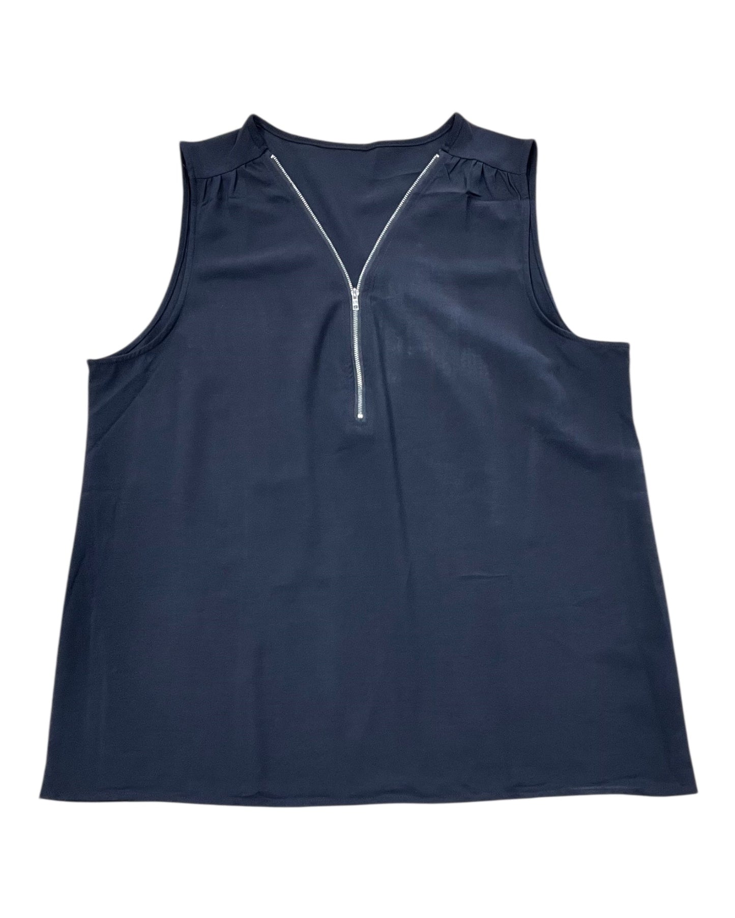 Top Sleeveless By Clothes Mentor In Black, Size:2X