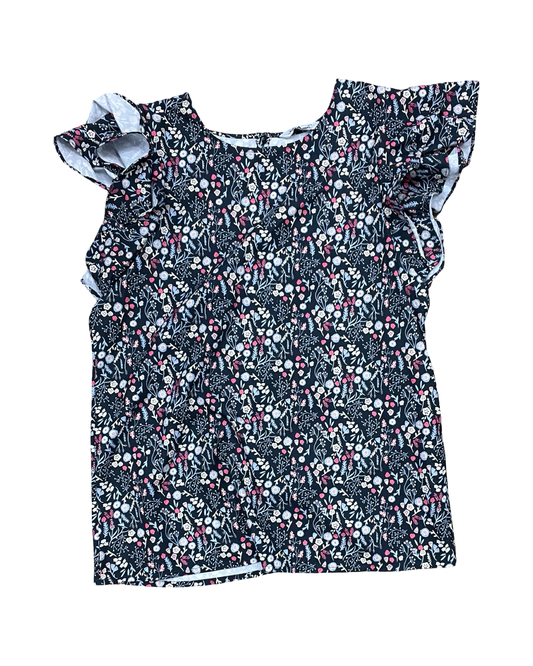 Top Ss By Clothes Mentor In Blue, Size:1X