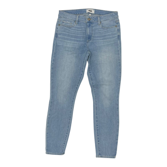 Jeans Skinny By Paige In Blue Denim, Size:10