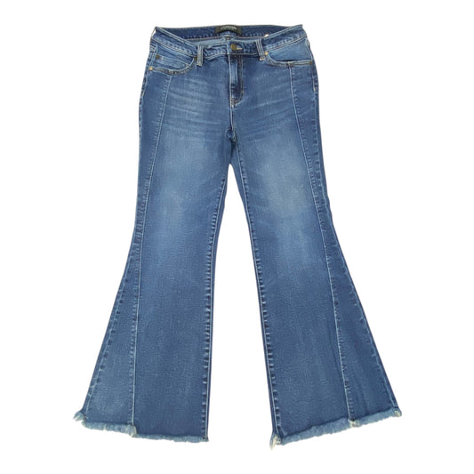Jeans Flared By Liverpool In Blue, Size:8