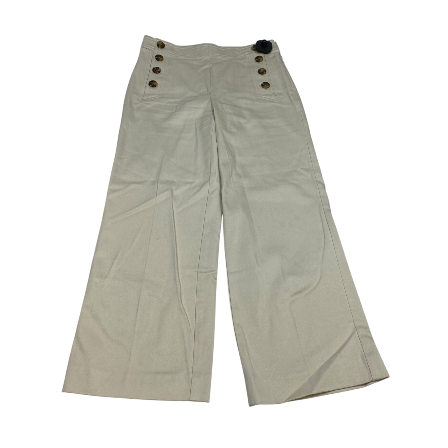 Pants Wide Leg By Ann Taylor In Beige, Size:0P