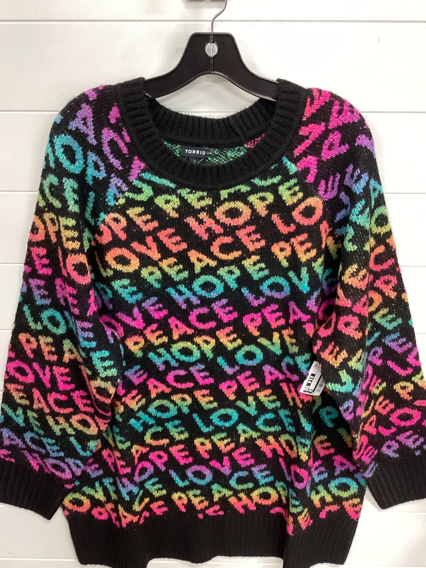 Sweater By Torrid In Multi, Size:2X