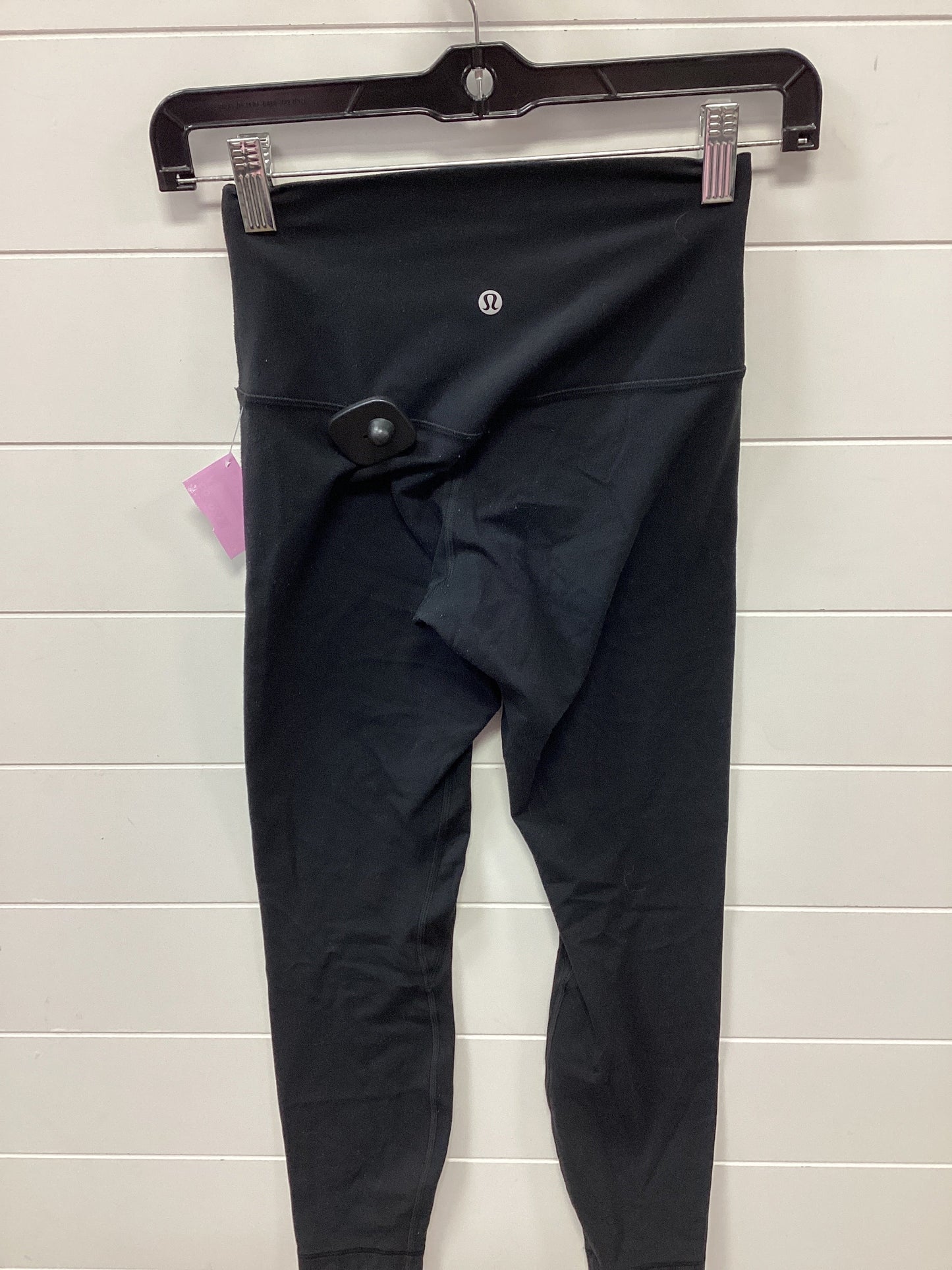 Athletic Leggings Capris By Lululemon In Black, Size:4