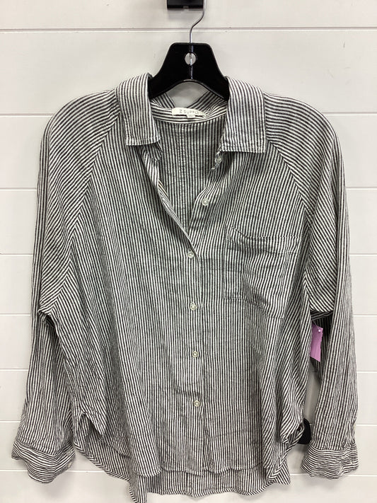 Top Ls By Z Supply In Cream & Grey, Size:M