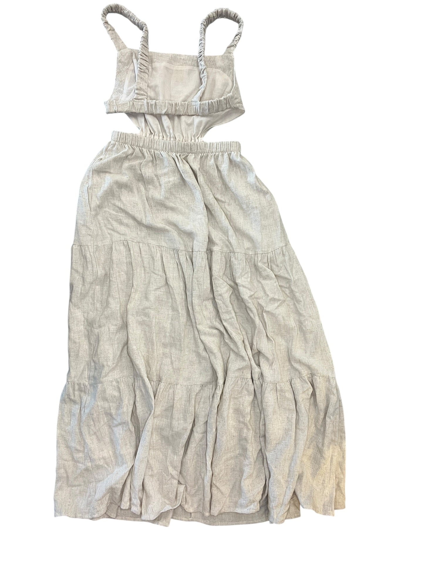 Dress Casual Midi By By Together In Cream, Size:S
