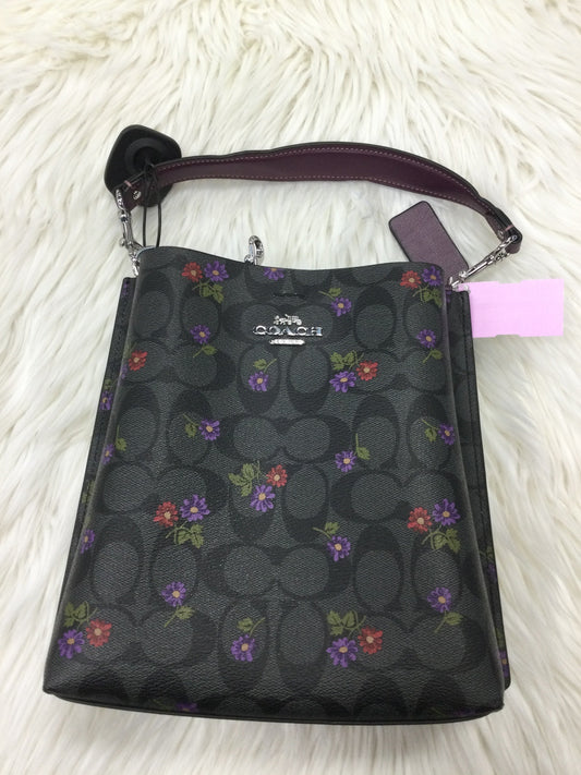 Handbag Designer By Coach In Black, Size:Small