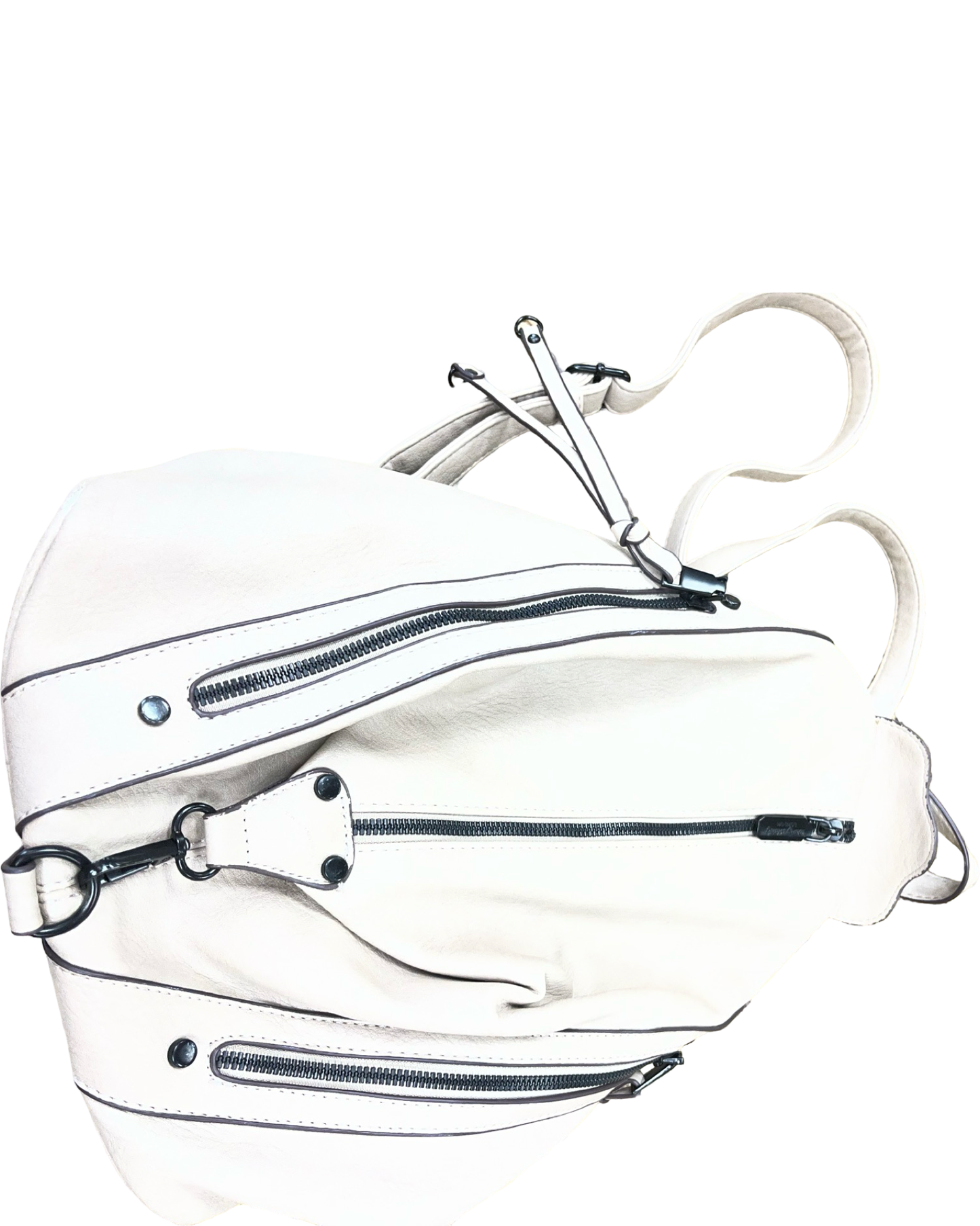 Backpack By Clothes Mentor In Cream, Size:Medium