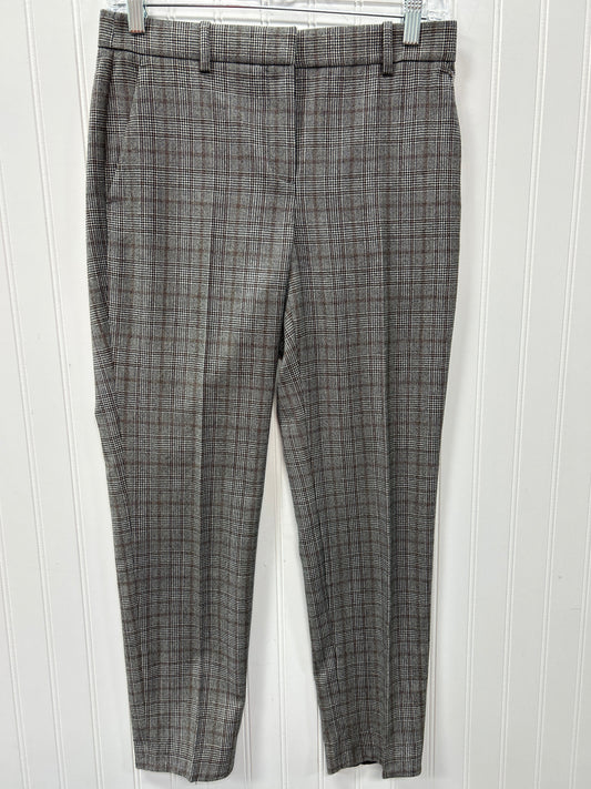 Pants Dress By Theory In Plaid Pattern, Size:2