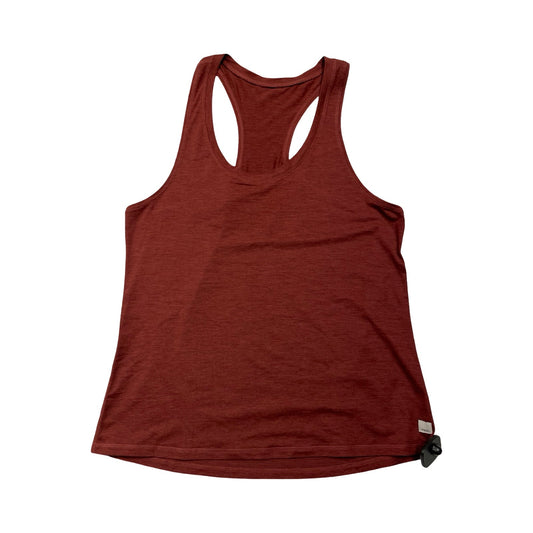 Athletic Tank Top By Vuori In Red, Size:Xl